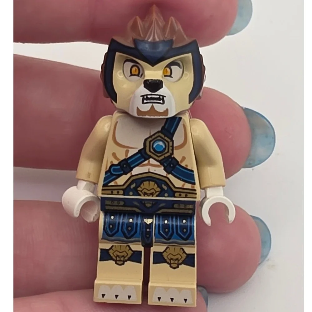 LEGO Legends of Chima Lennox Minifigure Lion Tribe Tan Mini Fig